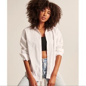 90’s Oversized Button-Up Shirt